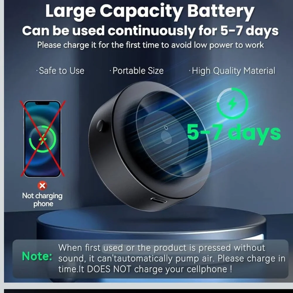 Magnetic Cell Phone Holder For Cars Electric Vacuum Strong Suction